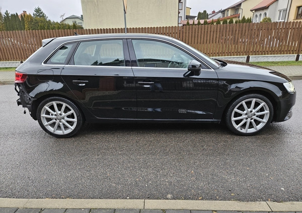 Audi A3 cena 34900 przebieg: 183000, rok produkcji 2015 z Zamość małe 211